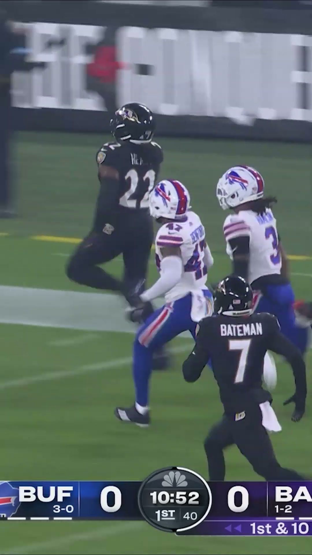 Ravens' Best Play From Every Week at Midseason #nflgameday #highlights #ravens #shorts